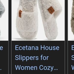 White Textured Womens Memory Form Cozy Slippers Size 9-9 1/2 US  New Packaged.